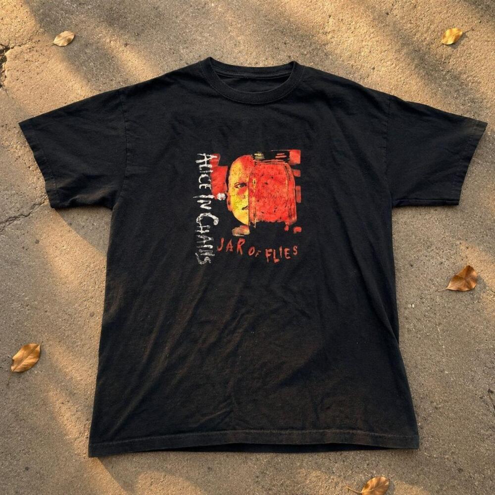 Alice In Chains Jar Of Flies Graphic Tee Black Unisex